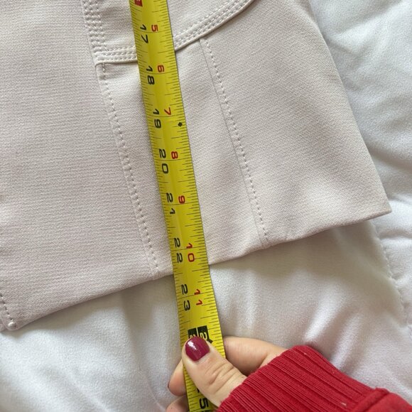 White House Black Market Light Pink Cropped Blazer Jacket Womens Size Small - Picture 6 of 9